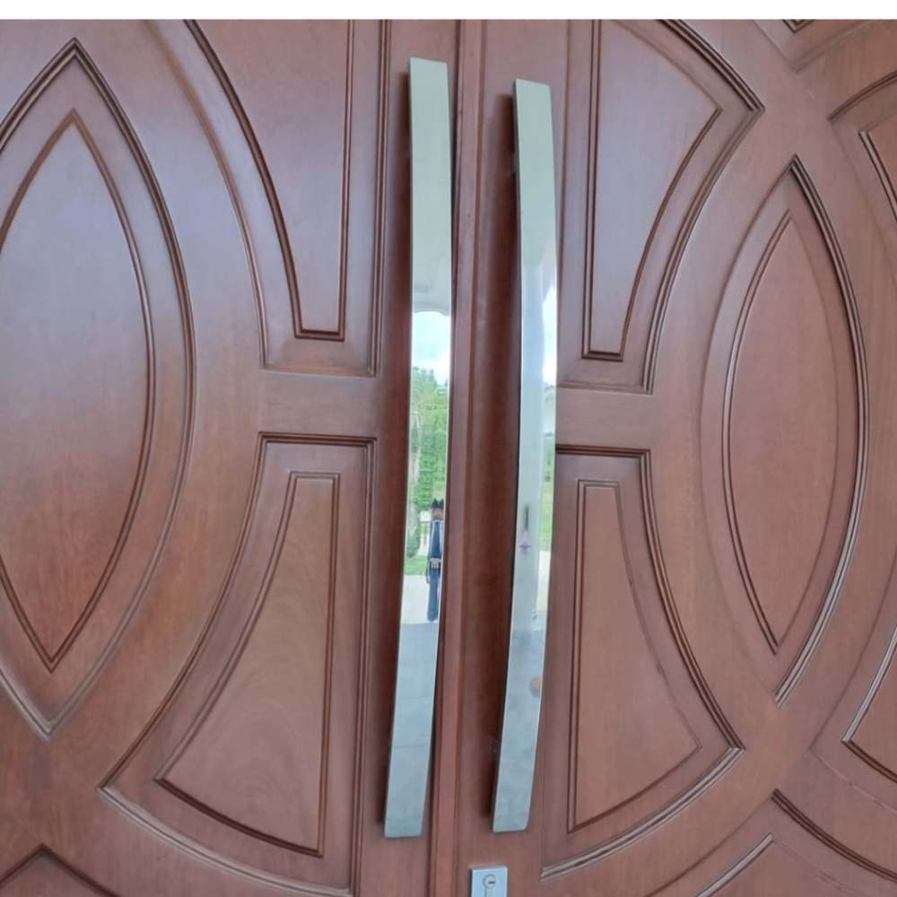 JALADOR CURVO RECTANGULAR DE 90CM DE ALTO  - Imagen 2