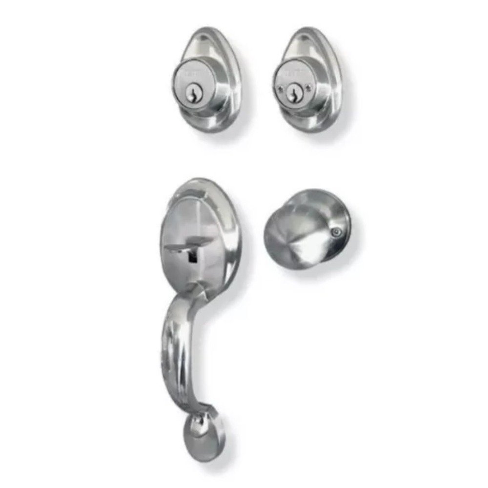 KIT CHAPA YALE DE ENTRADA PRINCIPAL SKU0008987 (PLATEADO) - Imagen 2