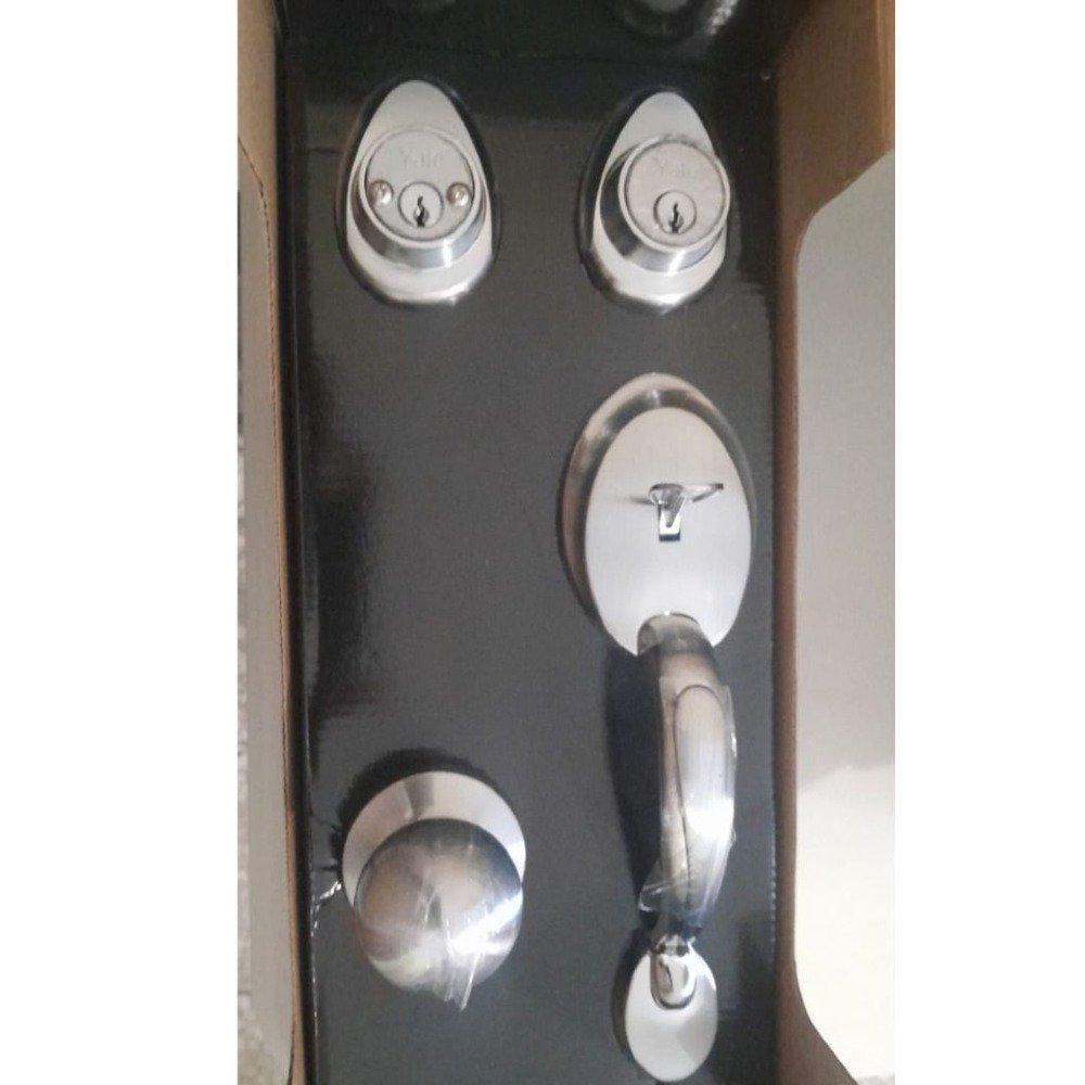 KIT CHAPA YALE DE ENTRADA PRINCIPAL SKU0008987 (PLATEADO) - Imagen 3