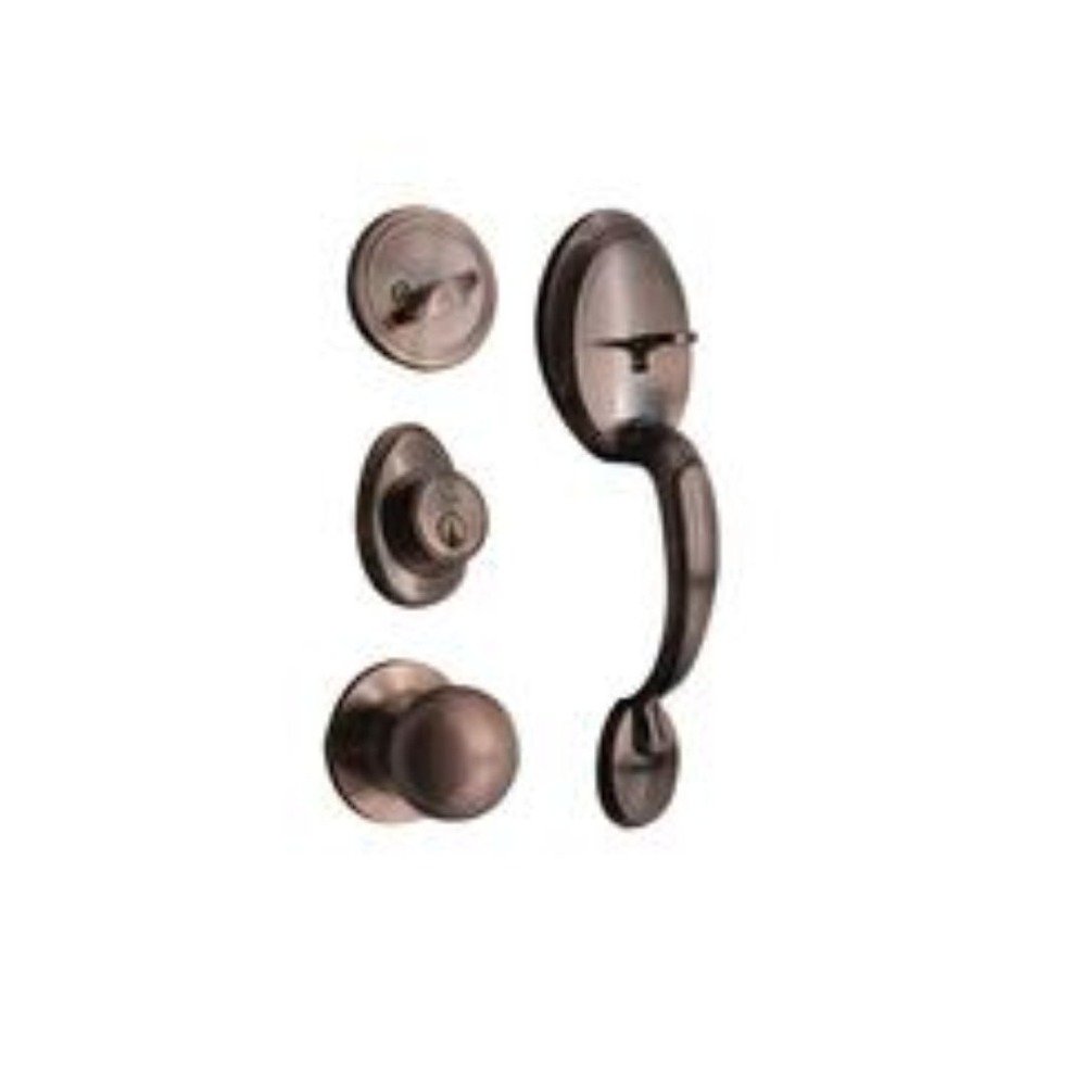 KIT CHAPA YALE DE ENTRADA PRINCIPAL SKU0008986 (BRONCE OPACO)