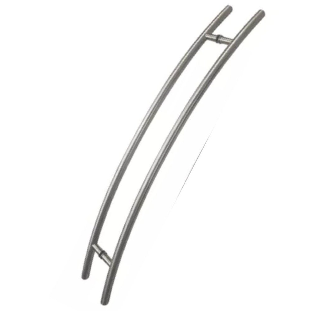 JALADOR TIPO CURVO DE 150 CM SATINADO - Imagen 2