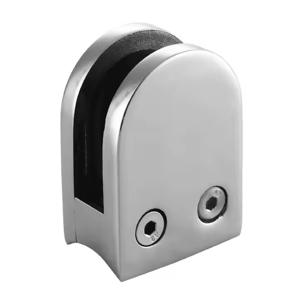 MORDAZA UNIVERSAL DE TUBO A VIDRIO TEMPLADO (CON EMPAQUES INCLUIDOS DE 8 Y 10 MILIMETROS) - Imagen 2